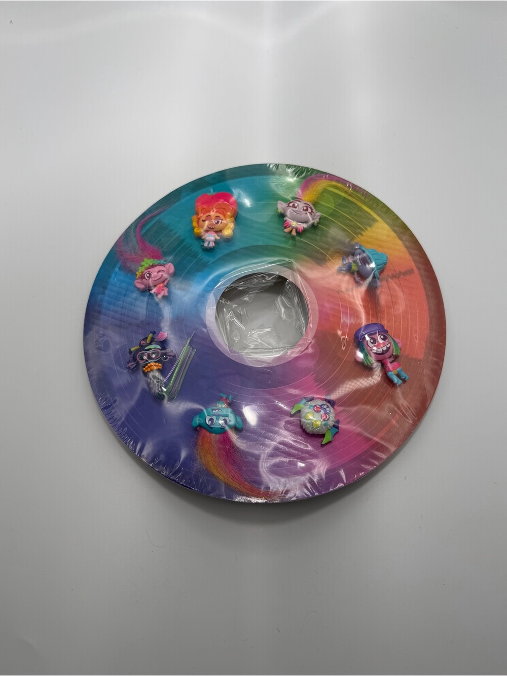 Trolls Colorful Rainbow Clip Set - Pink, Purple, Blue, Green, Yellow, Orange